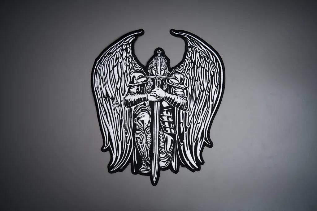 Angel Knight Large Back Patch (1)