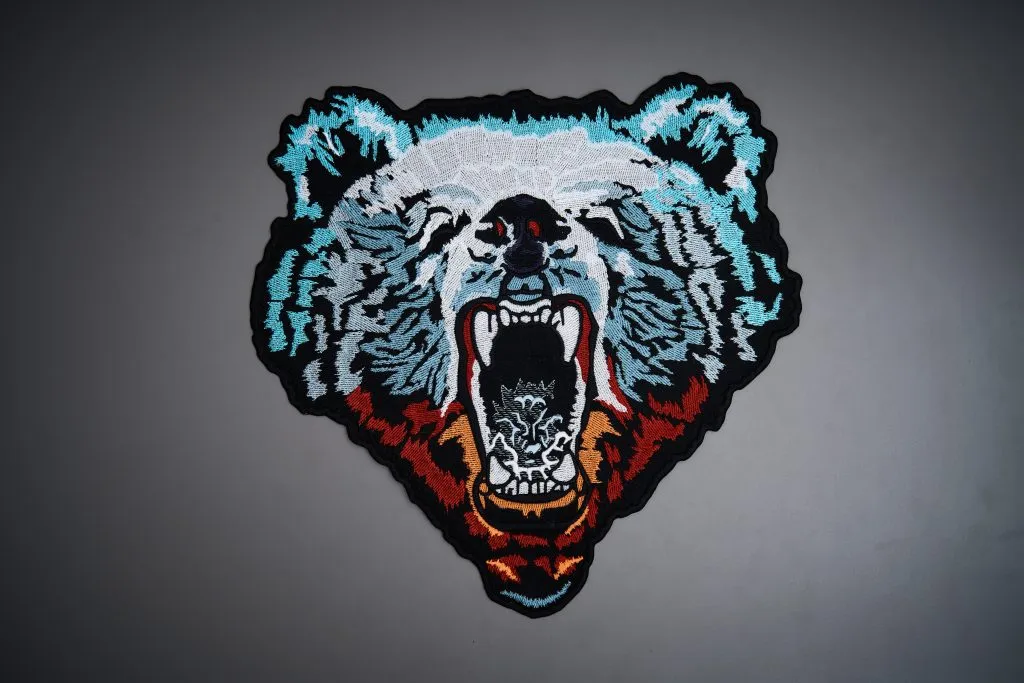 Bear Large Back Patch (4)