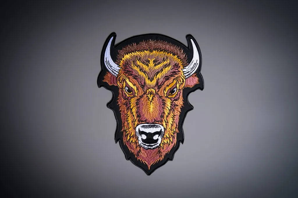 Bison Large Back Patch (2)