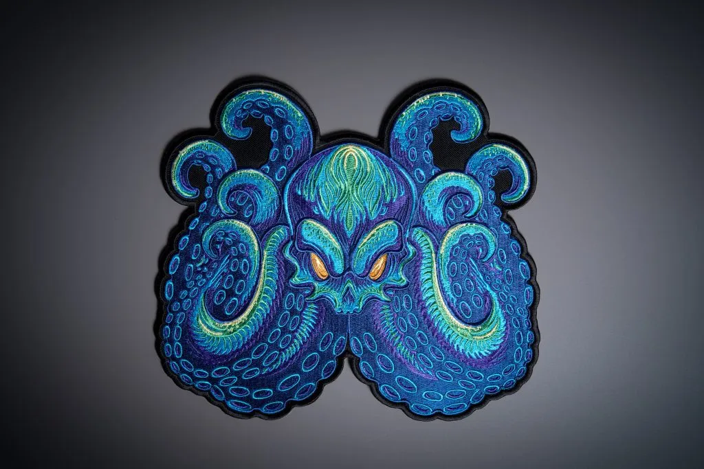 Blue octopus Patch (1)