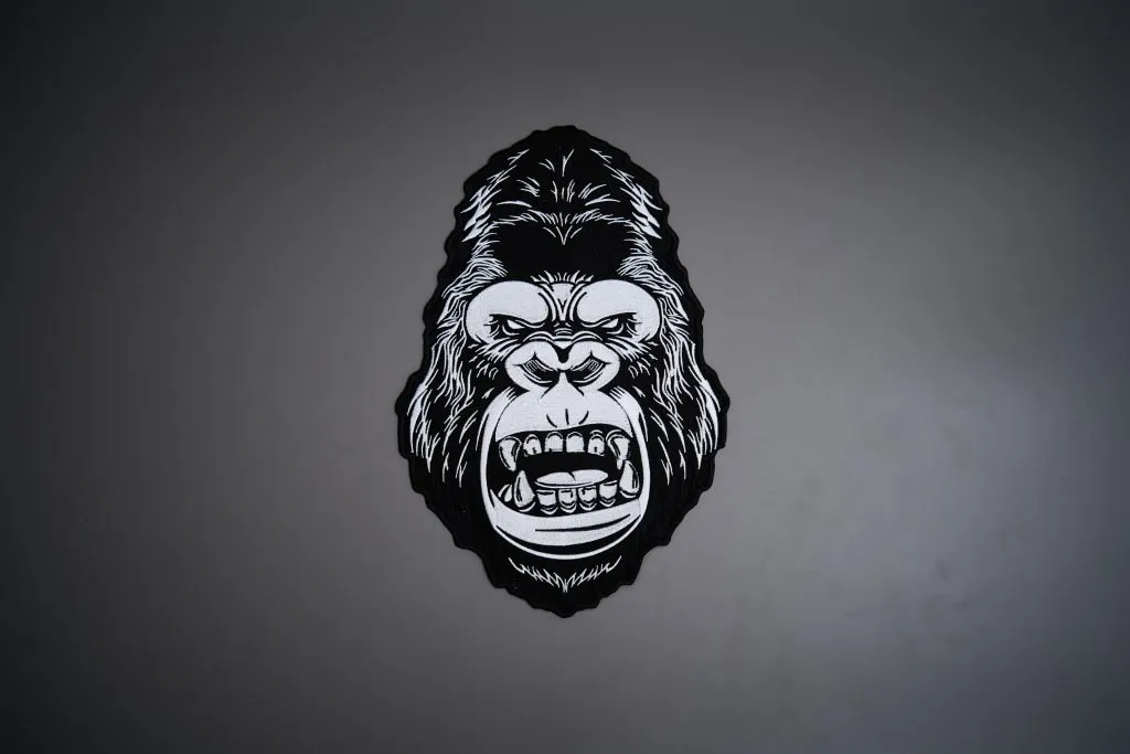 Gorilla Large Back Patch (2)