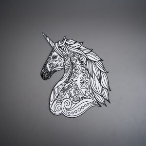 Unicorn Large Back Patch