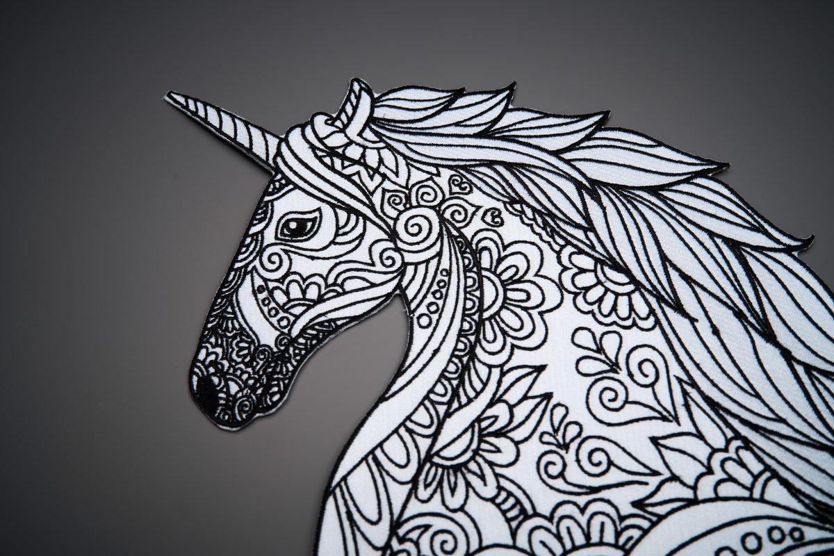 Unicorn Large Back Patch - Image 4