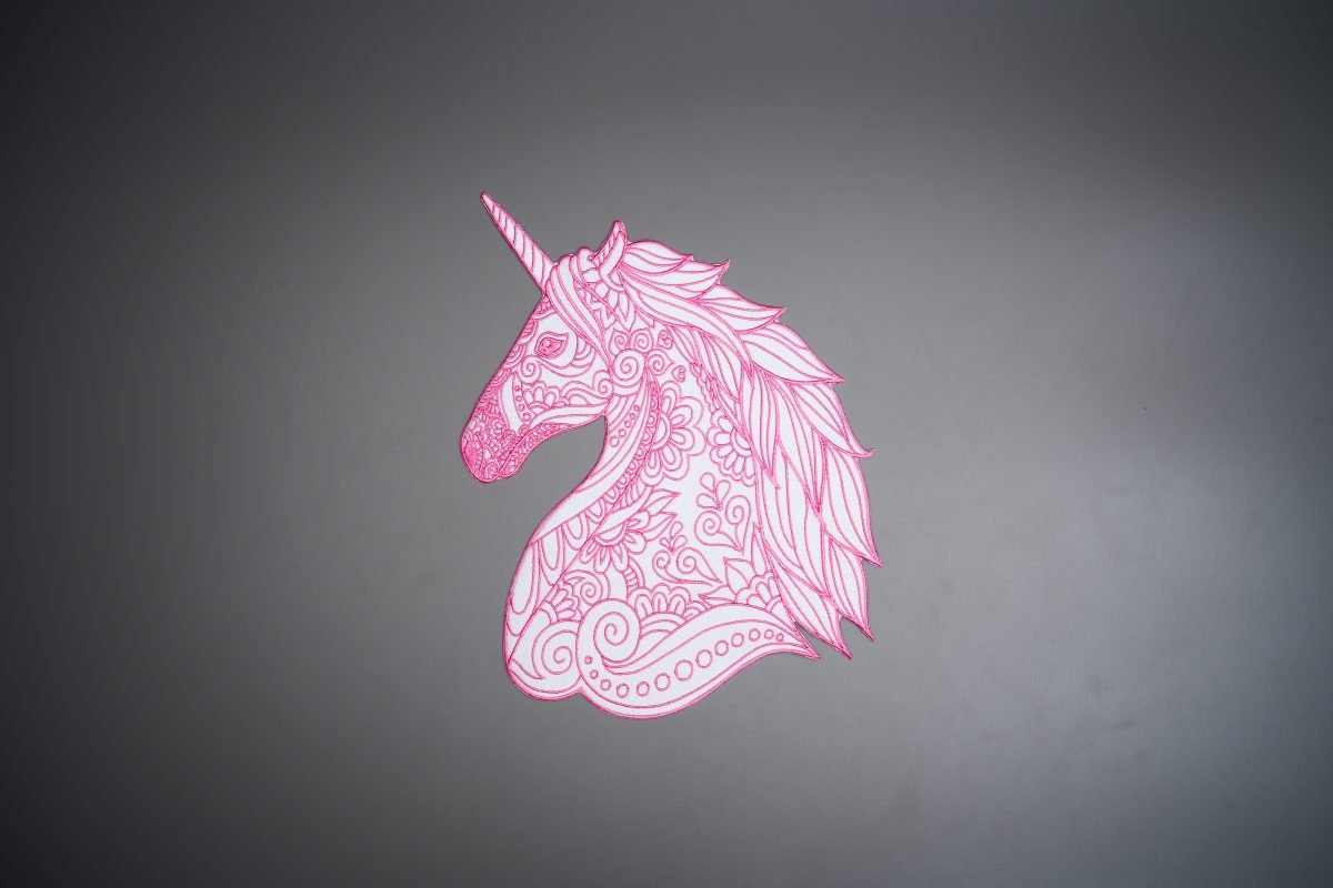 Unicorn Large Back Patch - Image 2
