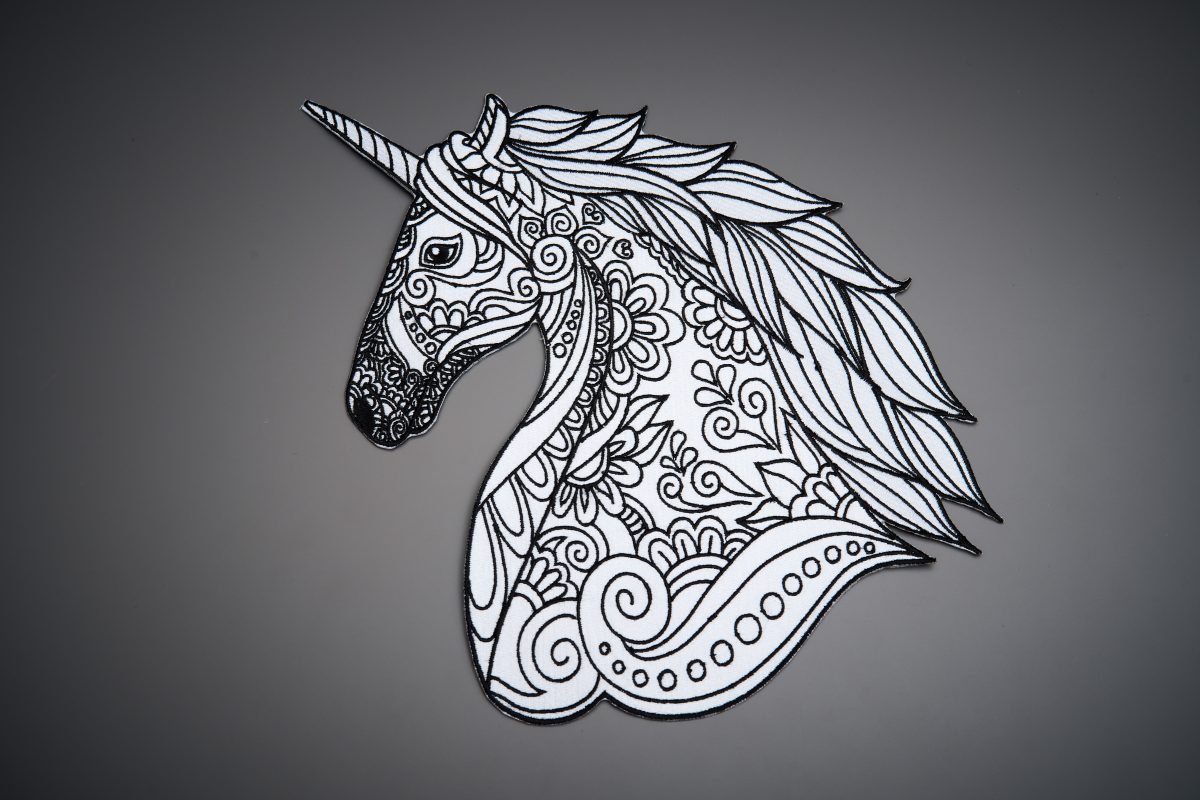 Unicorn Large Back Patch - Image 3