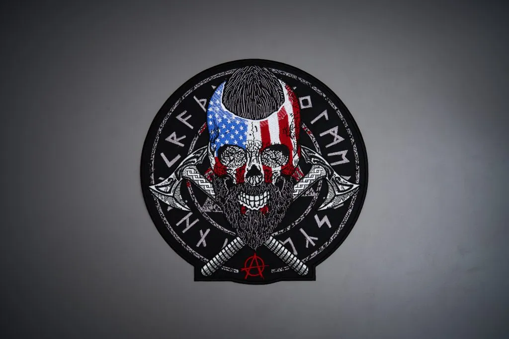 US Viking Large Back Patch (1)