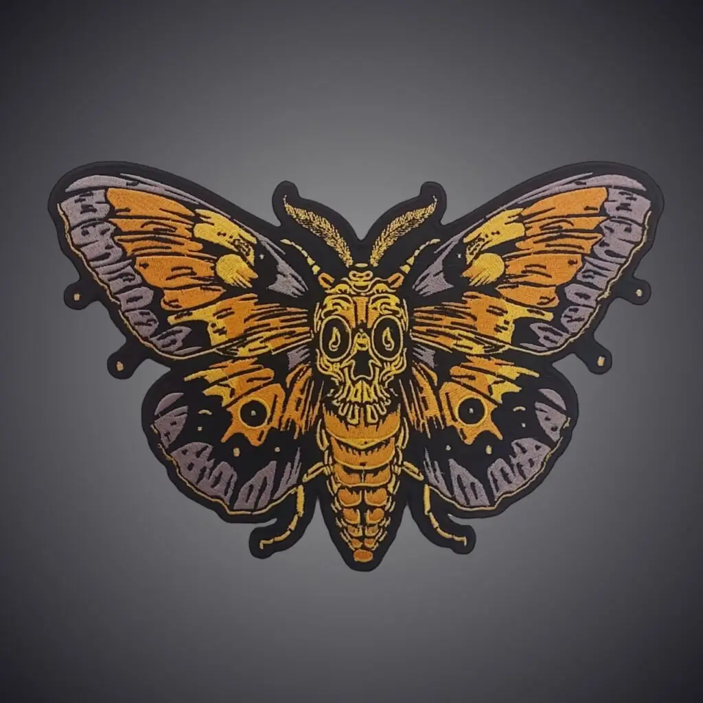 Death Head Moth Patch