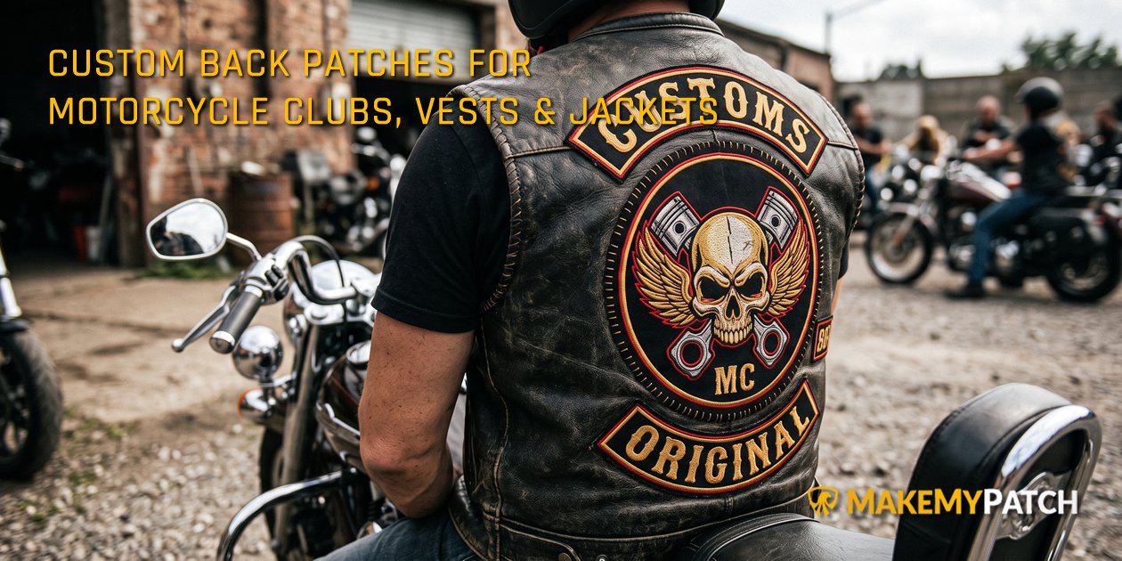 MakeMyPatch - Custom Back Patches for Motorcycle Clubs, Vests & Jackets